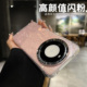 超仙闪粉贝壳纹适用华为mate70pro手机壳气囊加固mate60pro+时尚高级感网红女爆款外壳mate60全包防摔保护套