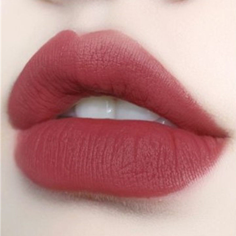 豆沙色口红不掉色不沾杯不脱色黄皮素颜正红色平价学生女小众品牌