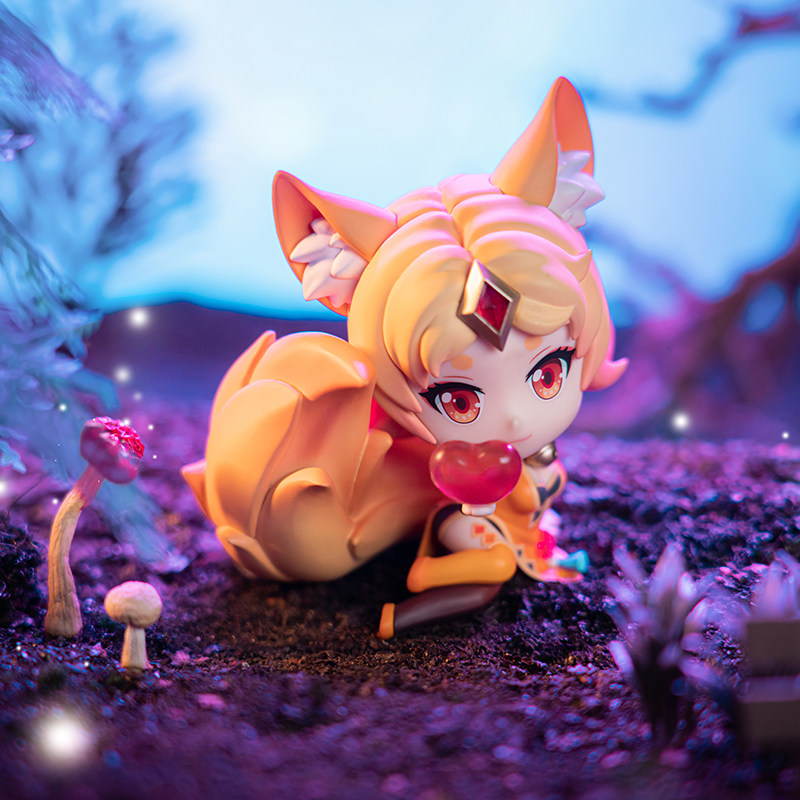 王者荣耀-官方正版魅力之狐妲己q版手办现货公仔摆件送女礼物游戏