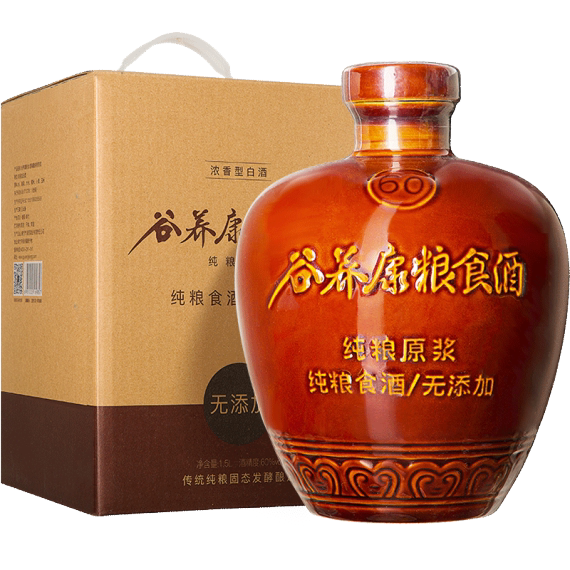 产品:纯粮原浆酒谷养康60度纯纯粮食酒水泡药白酒封坛老酒收藏酒1.