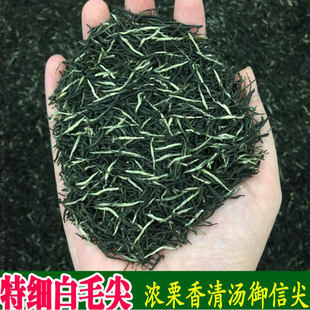 信阳毛尖2024新茶茶叶手工毛尖茶绿茶明前嫩芽特级清香耐泡型罐装