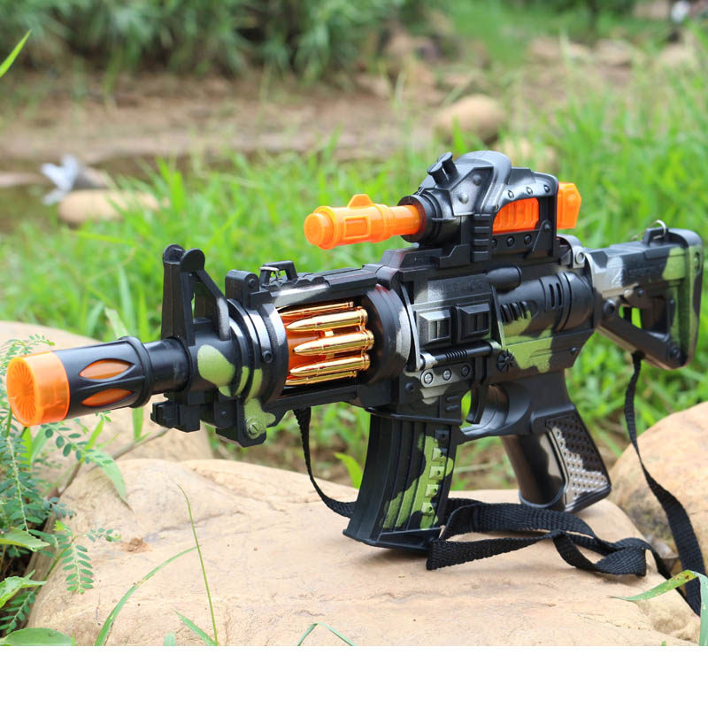 乐乐童婴-儿童枪玩具宝宝电动声光音乐