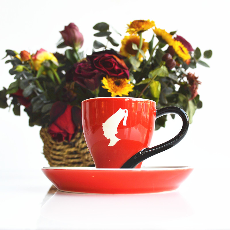 Julius Meinl 小红帽浓缩咖啡杯  espresso咖啡杯  红色  包邮