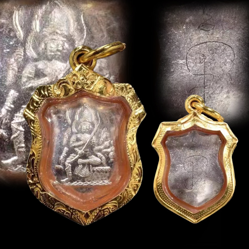 泰国特色龙婆see四面2519年男女项链吊坠