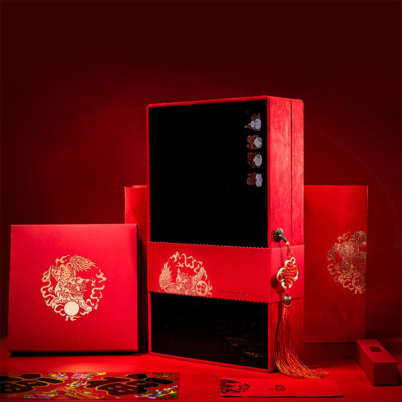 过年礼盒包装盒 中国风