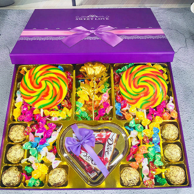 德芙巧克力超大棒棒糖礼盒装糖果毕业情人节送女友闺创意生日礼物