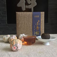 茶马世家 小青柑 普洱茶熟茶新会陈皮柑普茶陈年桔普茶散茶装12颗