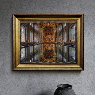 美式复古装饰画