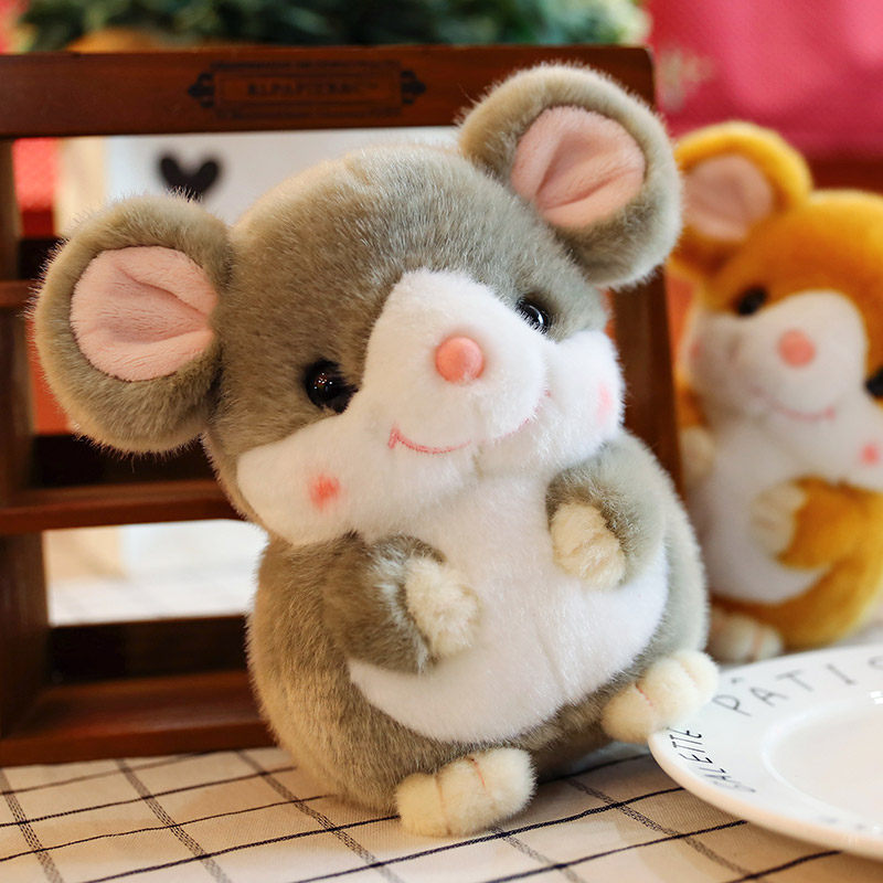 amangs可爱小老鼠公仔毛绒玩具鼠玩偶布娃娃女孩睡觉抱枕生日礼物
