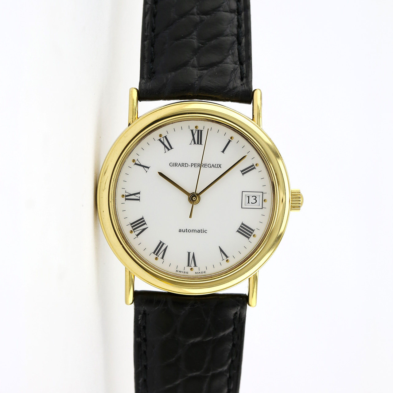 【9.5新】芝柏18k金自动机械男士腕表47990