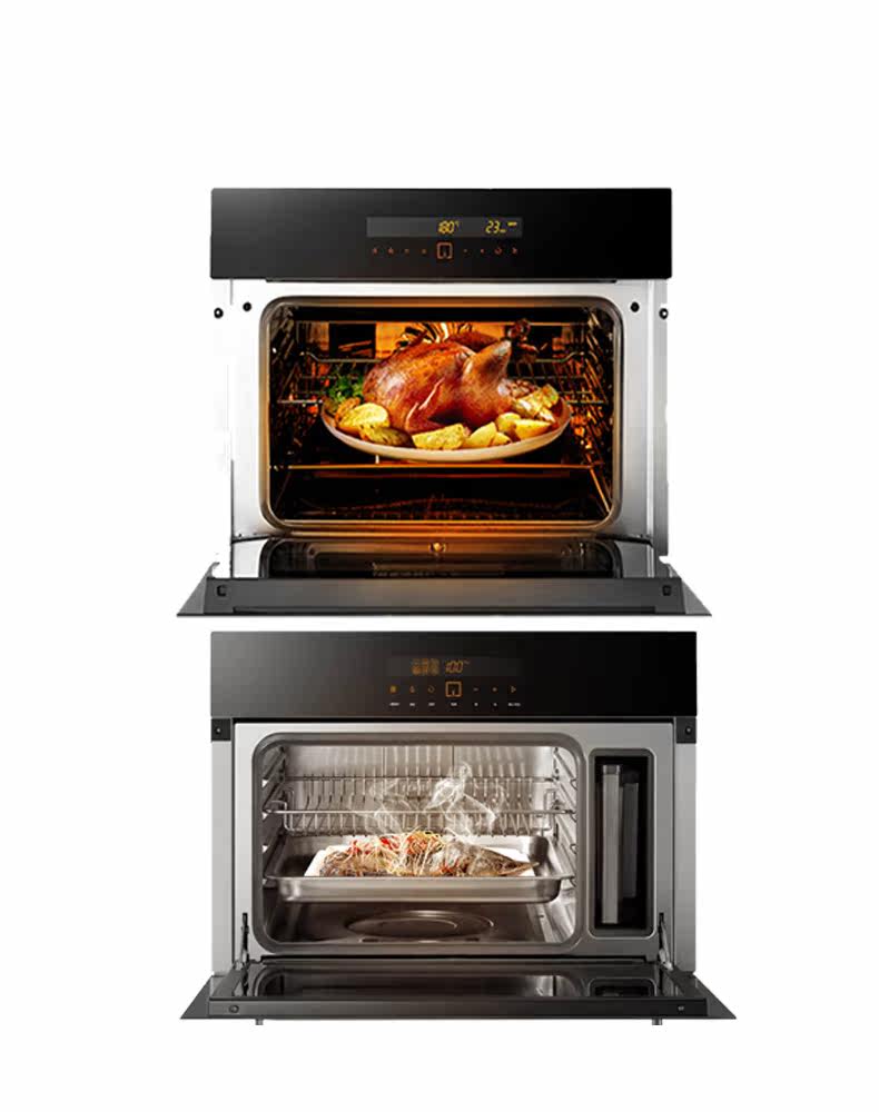 方太e3t蒸箱 e2t烤箱嵌入式家用电蒸箱烘焙蒸烤箱蒸烤套餐组合