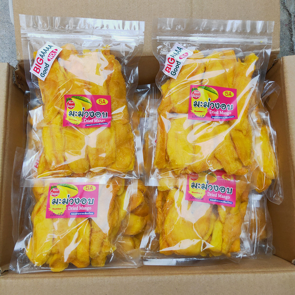进口芒果干500g*2袋5a水果干无糖无添加泰国特产果干果脯包邮优惠券