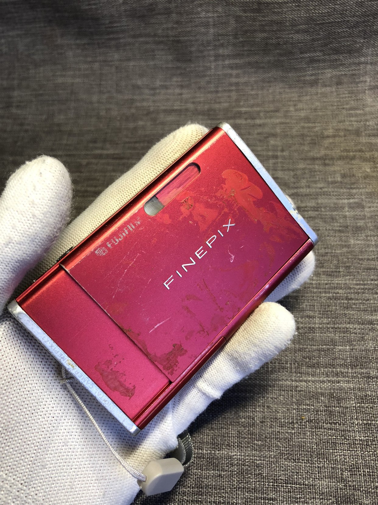 fujifilm富士finepixz1红色涂装superccd胶片感数码相机复古