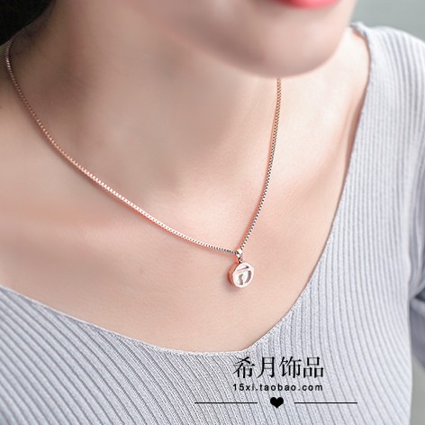 哆啦a梦机器猫项链镀18K金玫瑰金锁骨链短款链时尚韩版礼物盒子链在类目 饰品/流行首饰/时尚饰品新, 项链中 - 来自Buy2taobao.com提供专业的淘宝代购服务