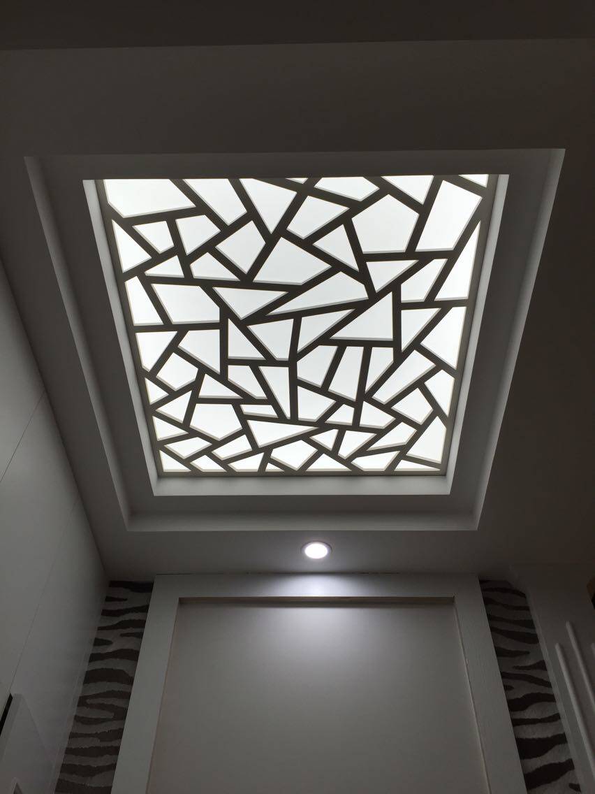 雕花板镂空吊顶pvc客厅隔断中式欧式过道现代花格玄关背景墙定制