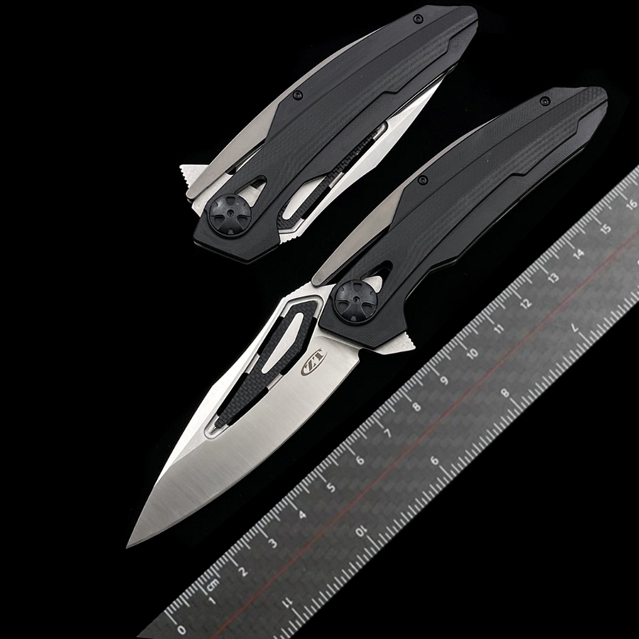 钛合金柄折刀户外折叠刀已售1￥380折后价￥380淘宝新品零误差zt0620