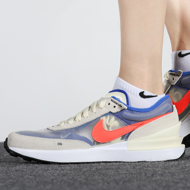 nike耐克女新款waffleone小运动鞋休闲鞋dc0481-101-401-601-004