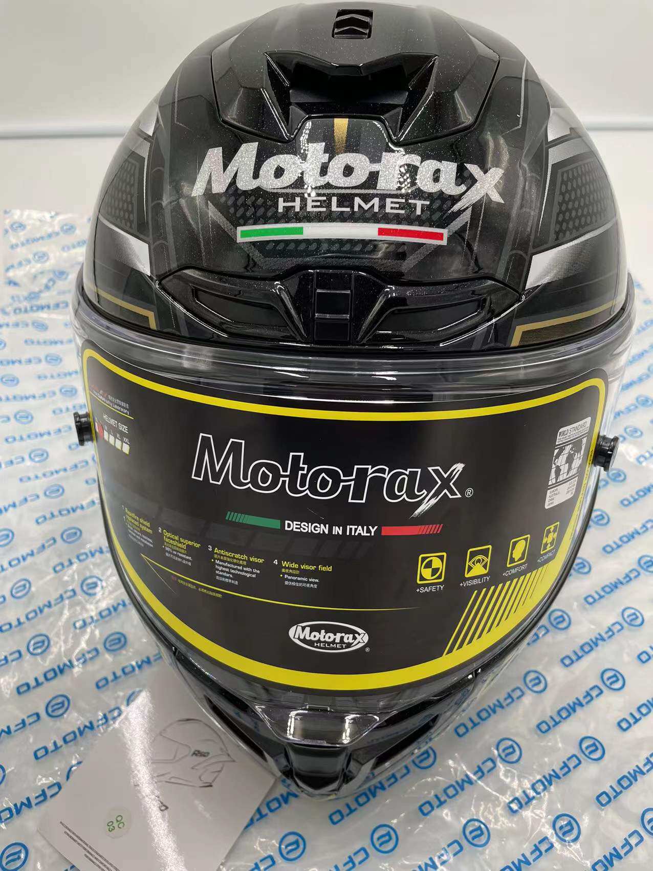 cfmoto春风联名认证摩雷士r50头盔限量男女通勤摩托车个性全盔