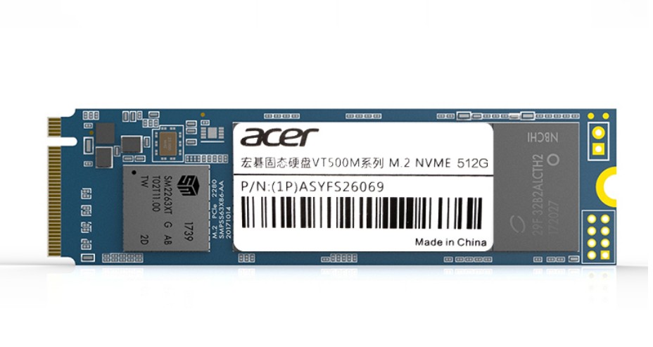 Acer/宏碁 VT500M 128GB/512GB/1TB SSD固态硬盘 M.2接口NVMe协议|ruв категории компьютерное оборудование/дисплей/Компьютерная периферия, твердотельный жесткий диск - от Buy2taobao.com для оказания профессиональной услуги покупки агента Taobao