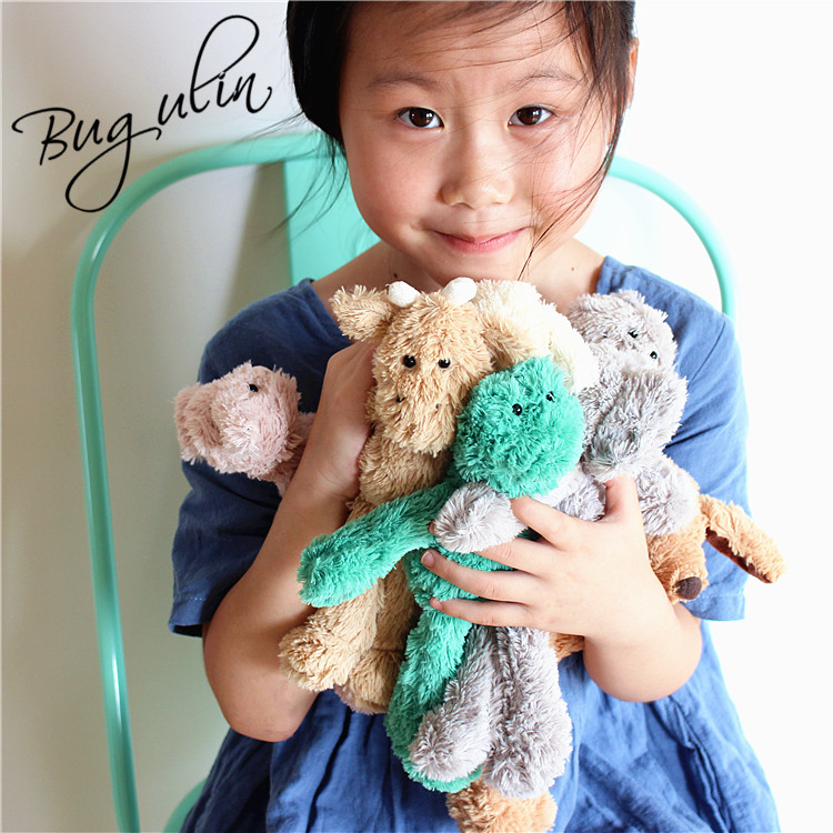 动物造型长毛绒手偶小号手拿玩偶公仔抓娃娃机公司节日小礼品奖品