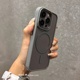 钛金灰高清透明适用小米15手机壳15pro磁吸充电14高级感14Ultra电镀镜圈亚克力硬壳防摔独立按键MagSafe无线