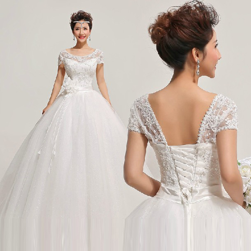 Show thin Qi Di full dress Shoulder bag 2018 The new princess Long sleeve bride marry Korean Edition Wedding dress Lace Princess Dressin the Women's clothing/Boutique , Wedding/Cheongsam/Formal dress , Wedding category - from Buy2taobao.com to provide professional Taobao agent buy service