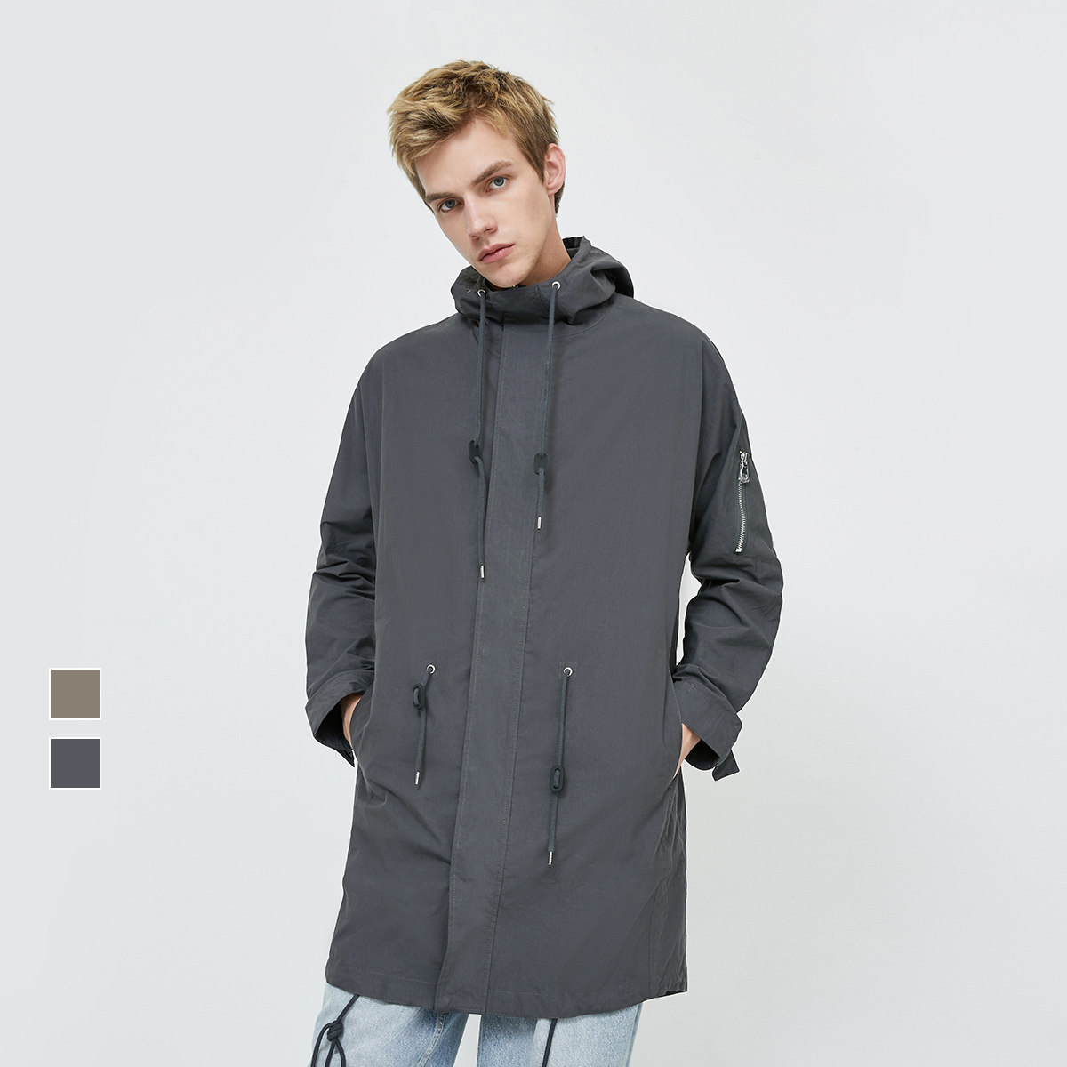 杰克琼斯男风衣外套