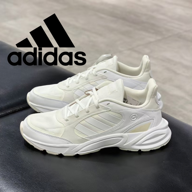 Adidas阿迪达斯鞋男女90S VALASION缓震白色休闲运动跑步鞋HP6768