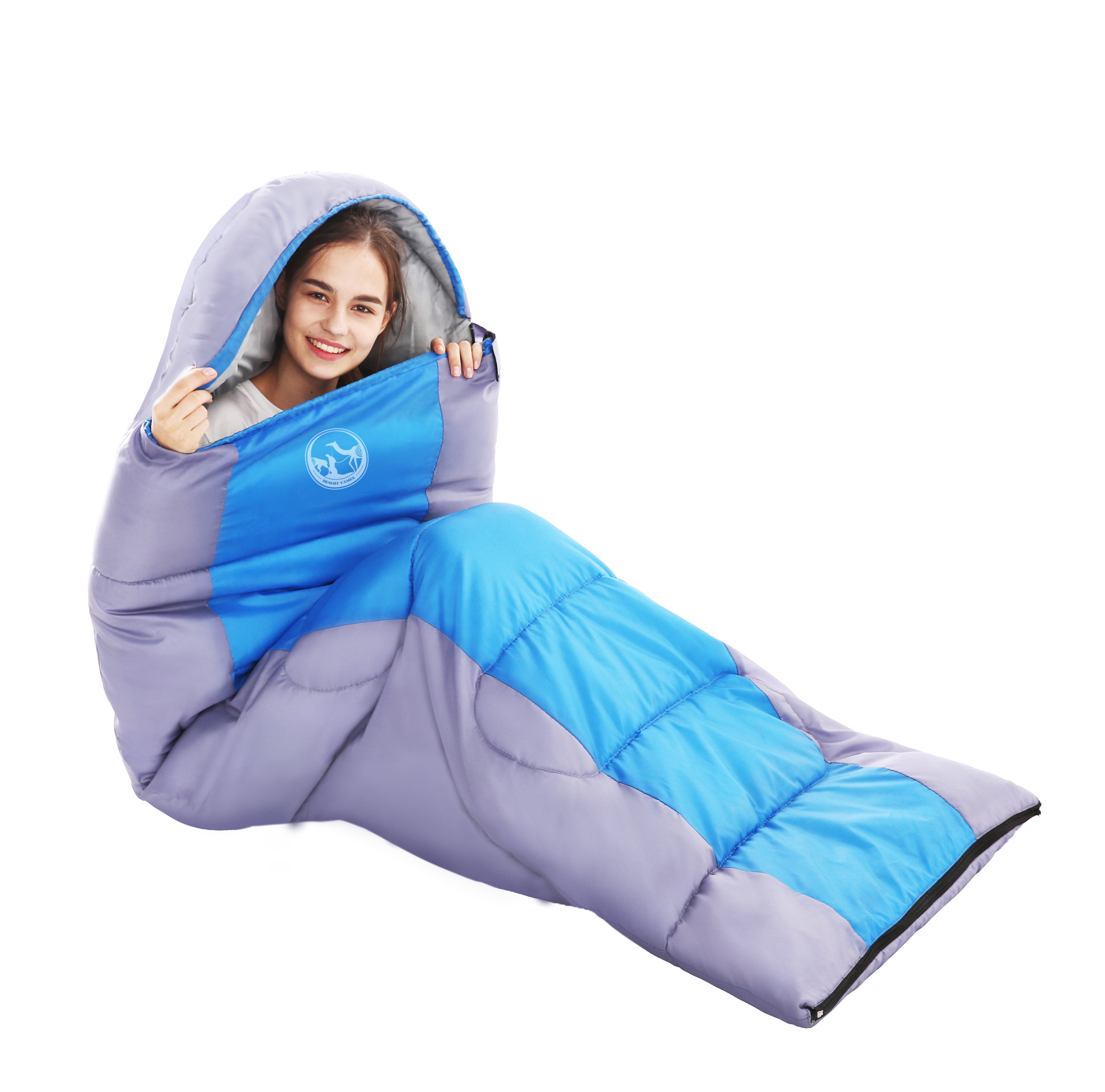 户外睡袋成人室内单人可拼接酒店隔脏旅行露营加厚保暖便携式四季