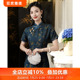 玉庭记*三重门2025高级宋锦香云纱新款高端长旗袍绝美复古中国风