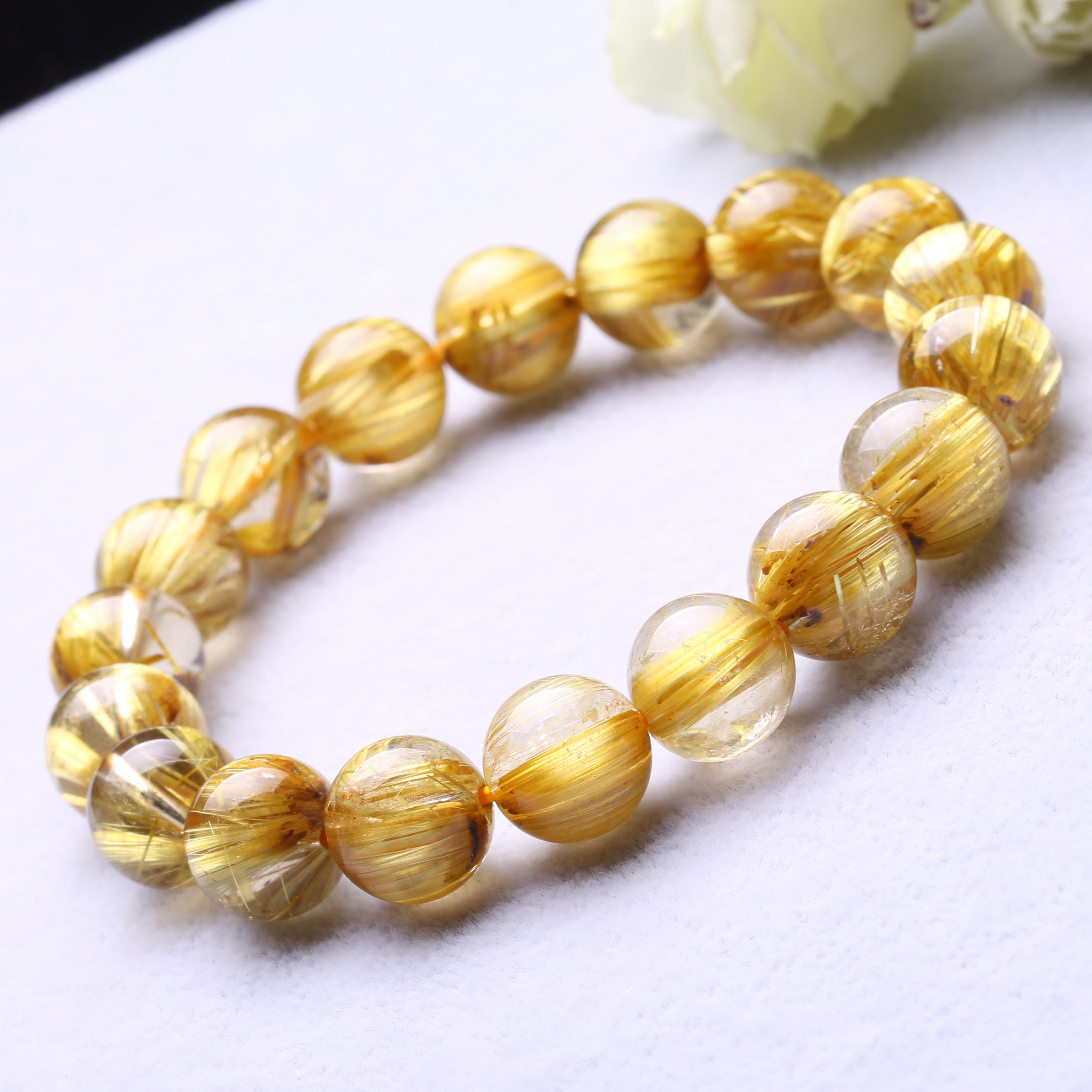 11mm钛晶手链 35.40克 95879