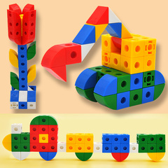 礼盒装 创意益智力游戏趣味积木儿童早教形状配对3-6岁逻辑玩具