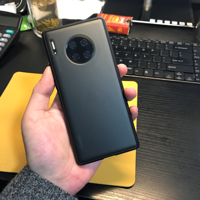 华为mate30pro手机壳mate30保护套磨砂防指纹全包壳防
