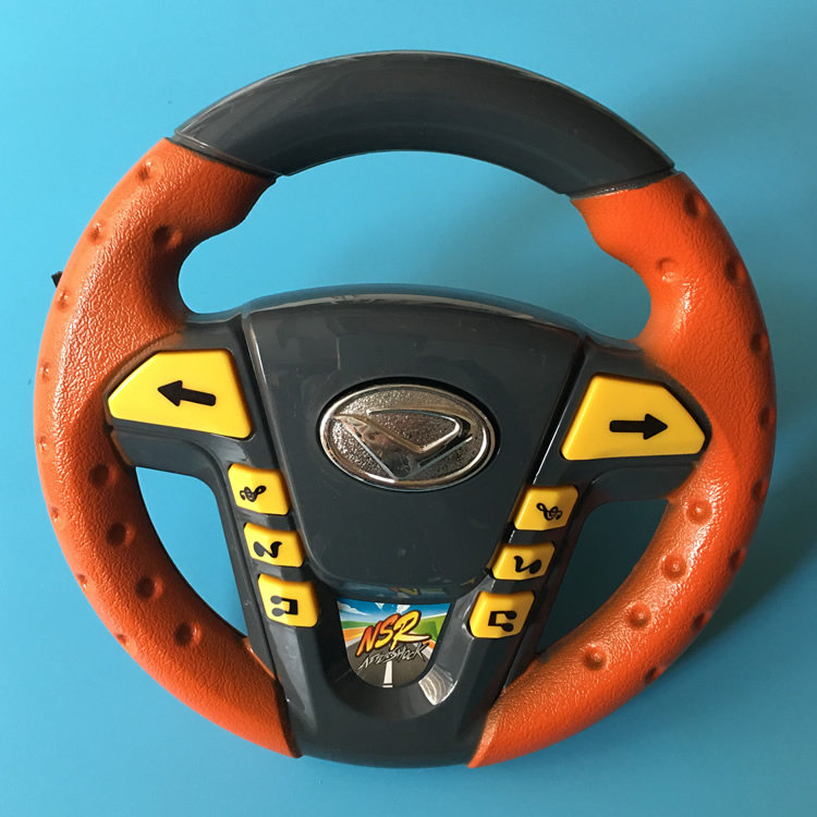 华达童车配件hd-5658 5659玩具儿童电动车四轮遥控汽车方向盘车把