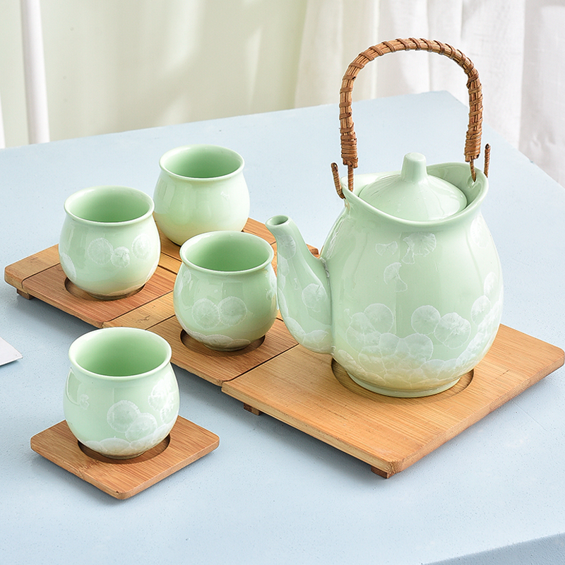 陶瓷茶具套装家用整套客厅办公室现代简约功夫泡茶壶喝茶杯6只装在类目 餐饮具, 茶具, 整套茶具中 - 来自Buy2taobao.com提供专业的淘宝代购服务