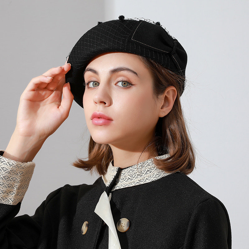 诗丹凯萨旗舰店的优惠券大全—诗丹凯萨2021新品帽子女秋冬贝雷帽女