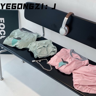 YEGONGZI：J儿童睡衣2024新款夏女童冰丝空调服男大童家居服薄款