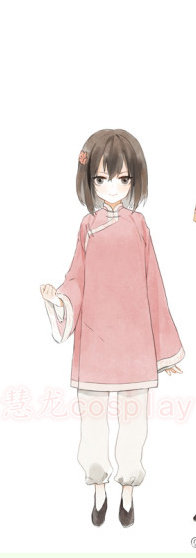 一折cosplay解语花_慧龙cosplay 盗墓笔记小小花 解语花幼年cos服现货