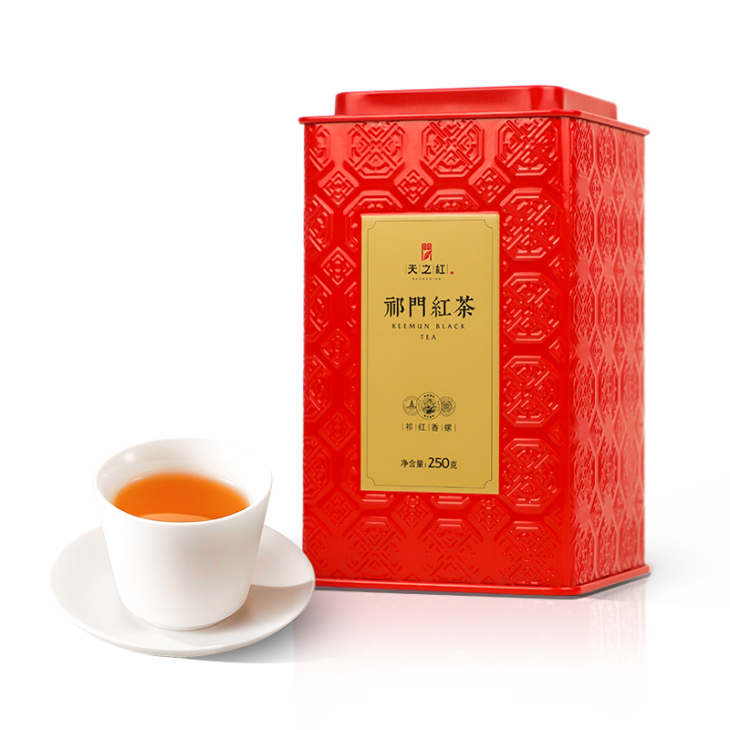 天之红祁门红茶官方旗舰店2024新茶正宗蜜香祁红香螺250g