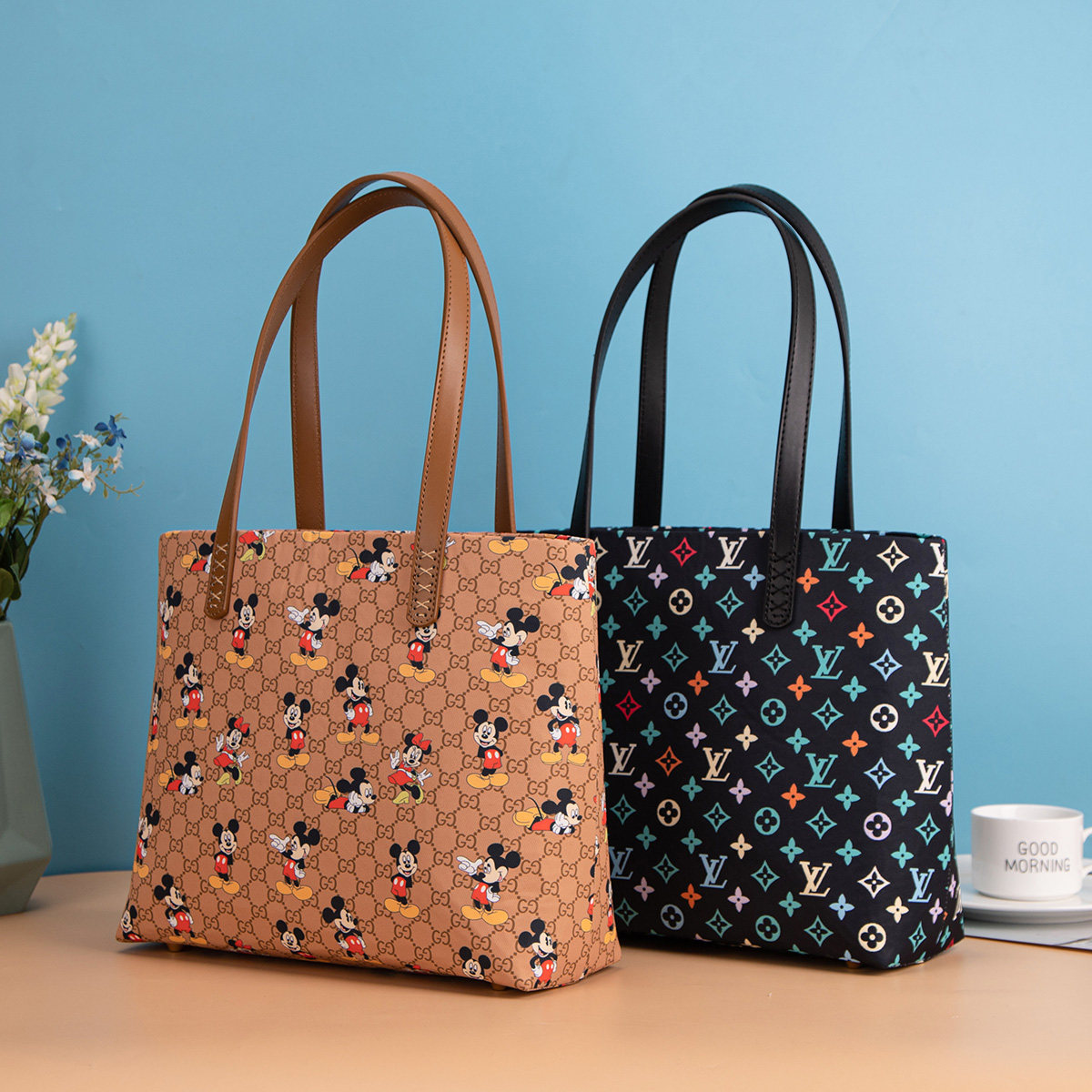 春季款时尚托特包手工布艺diy材料包套装大容量手提单肩包包 442