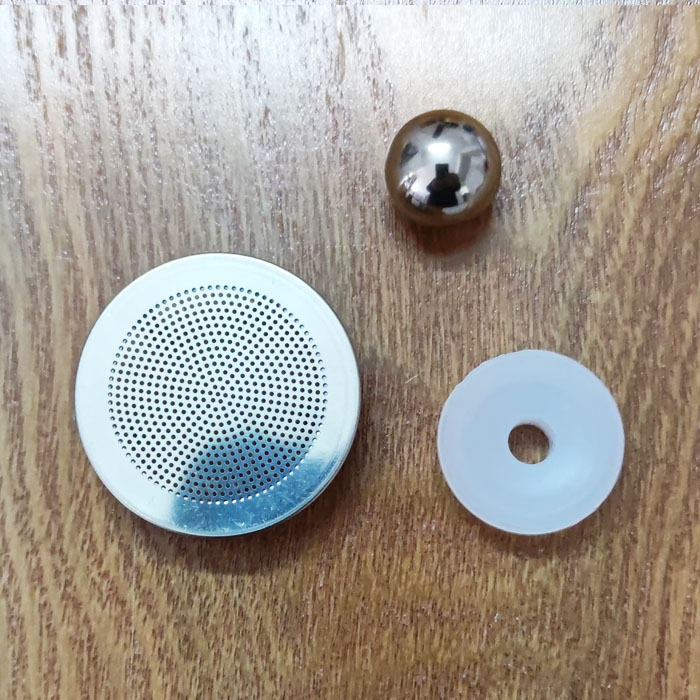 磁吸自动茶具配件玻璃自动出水泡茶器磁珠硅胶垫茶壶不锈钢内置网