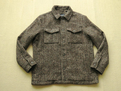 22新款 WOOL JACKET 鱼骨纹 男款羊毛粗花呢夹克 2273008