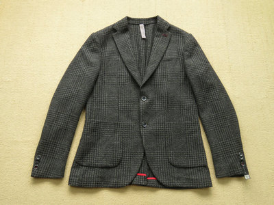 Single-breasted Slim Comfort Jacket 羊毛呢男休闲西服 2271603