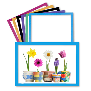 绘画纸带边框古风边框卡纸小张圆形卡纸黑色卡纸儿童画裱画框人物