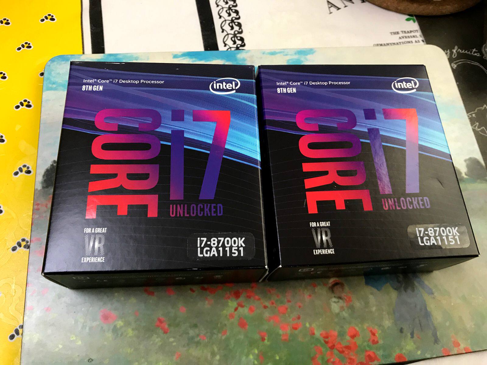 cpu i7 8700k盒装大额优惠券