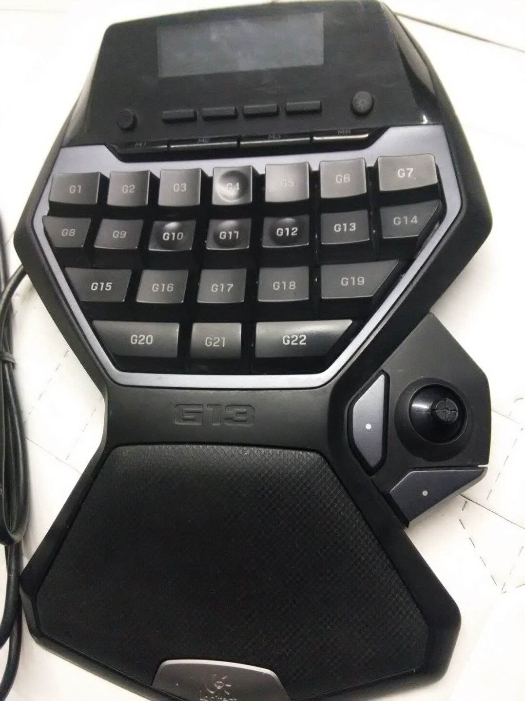 罗技原装正品 g13 单手编程游戏键盘 cscf魔兽世界lol专用 现货