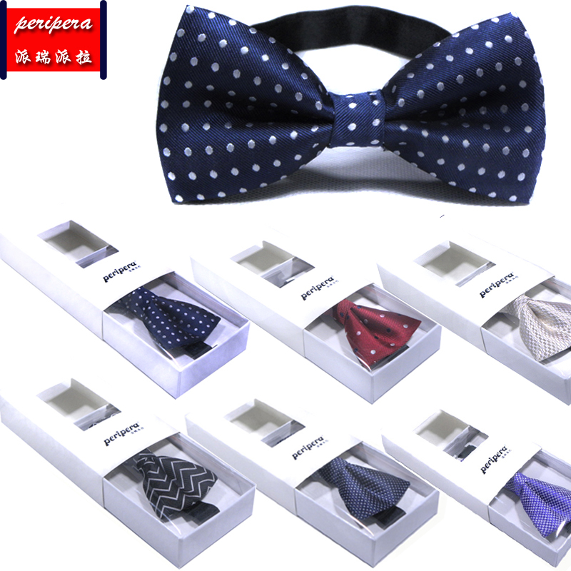peripera Men's formal clothes Bowtie Korean Edition Groom Wedding Gift double-deck bow Promotionin the Accessories/Leather belt/Hat/Muffler , Collar accessories , Tie category - from Buy2taobao.com to provide professional Taobao agent buy service