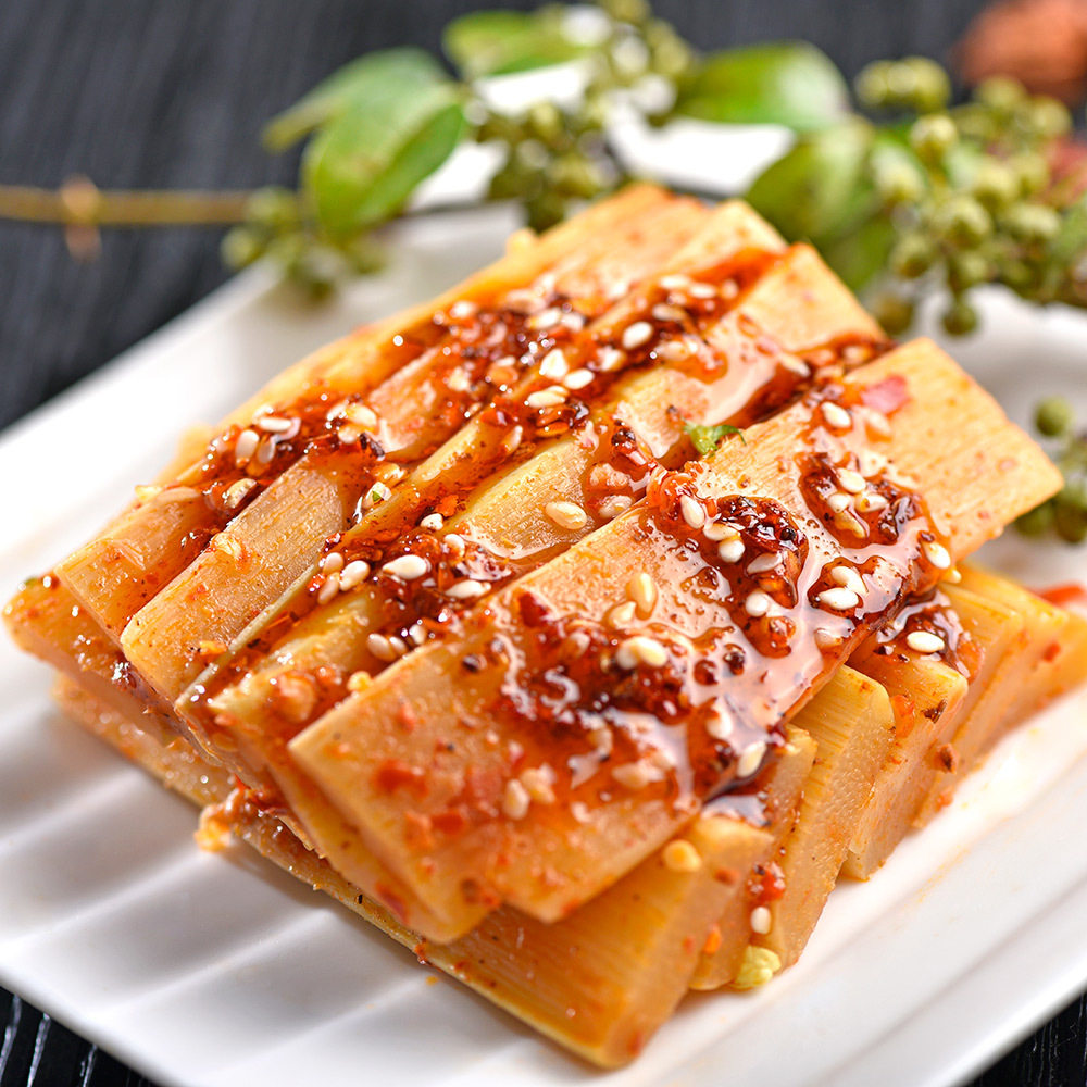 【sugar nine】糖九零食 四川特产小吃 麻辣卤竹笋120g /袋