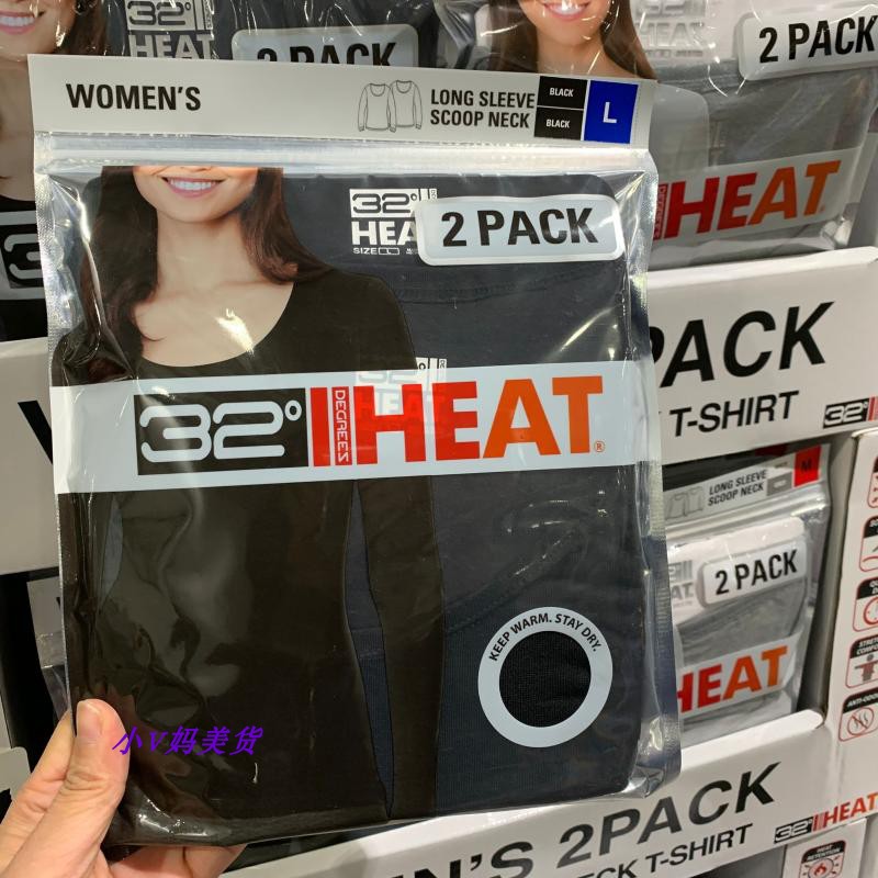 现货 美国32度Heat Weatherproof 超薄保暖情侣衣服裤子2件套男女