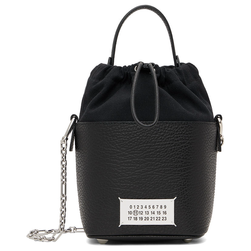 maison margiela 马丁·马吉拉 黑色小号 5ac bucket 托特包女